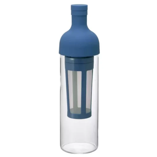 Bouteille En Verre Bouchon Bleu Pour Café Glacé - 75cl