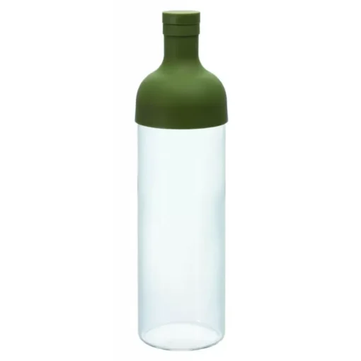 Bouteille En Verre Bouchon Vert Avec Filtre à Thé - 750ml