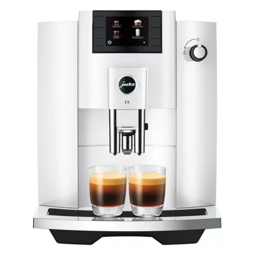 JURA E6 Piano White EC - Garantie 3ANS