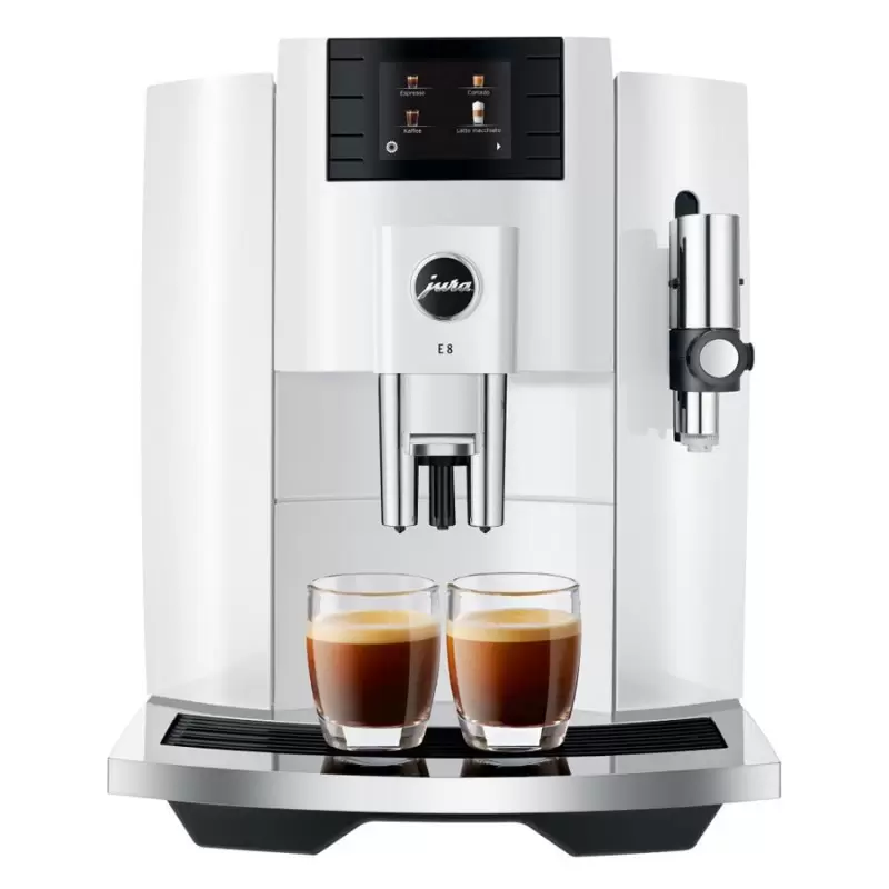 JURA E8 Piano White EB - Garantie 3ANS 1 JURA E8 Piano White EB - Garantie 3ANS