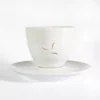 Set De 6 Tasses à Café Cappuccino + Sous-tasses Siglée Pfaff