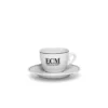 Set De 6 Tasses à Cappuccino + Sous Tasses Siglés ECM